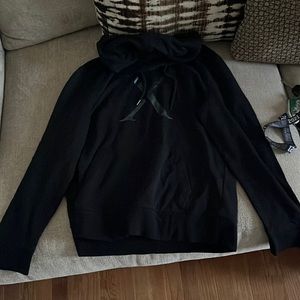 Express Black Hoodie “X” w/ Front Pocket (Size: Men’s M)